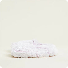 Load image into Gallery viewer, Marshmallow Lavender Warmies Slippers