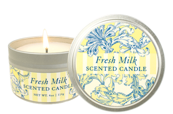 Fresh Milk Scented Candle 4oz