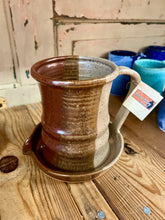 Load image into Gallery viewer, Missions Pottery Bacon Cooker - Earth