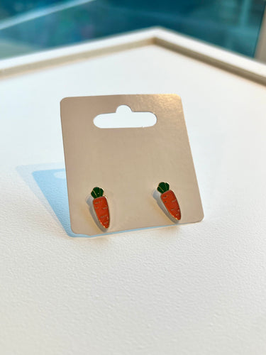 Carrot A Day Stud Earrings