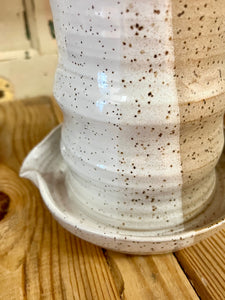 Missions Pottery Bacon Cooker - Natural