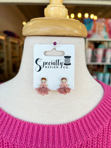Fairy Princess Stud Earrings