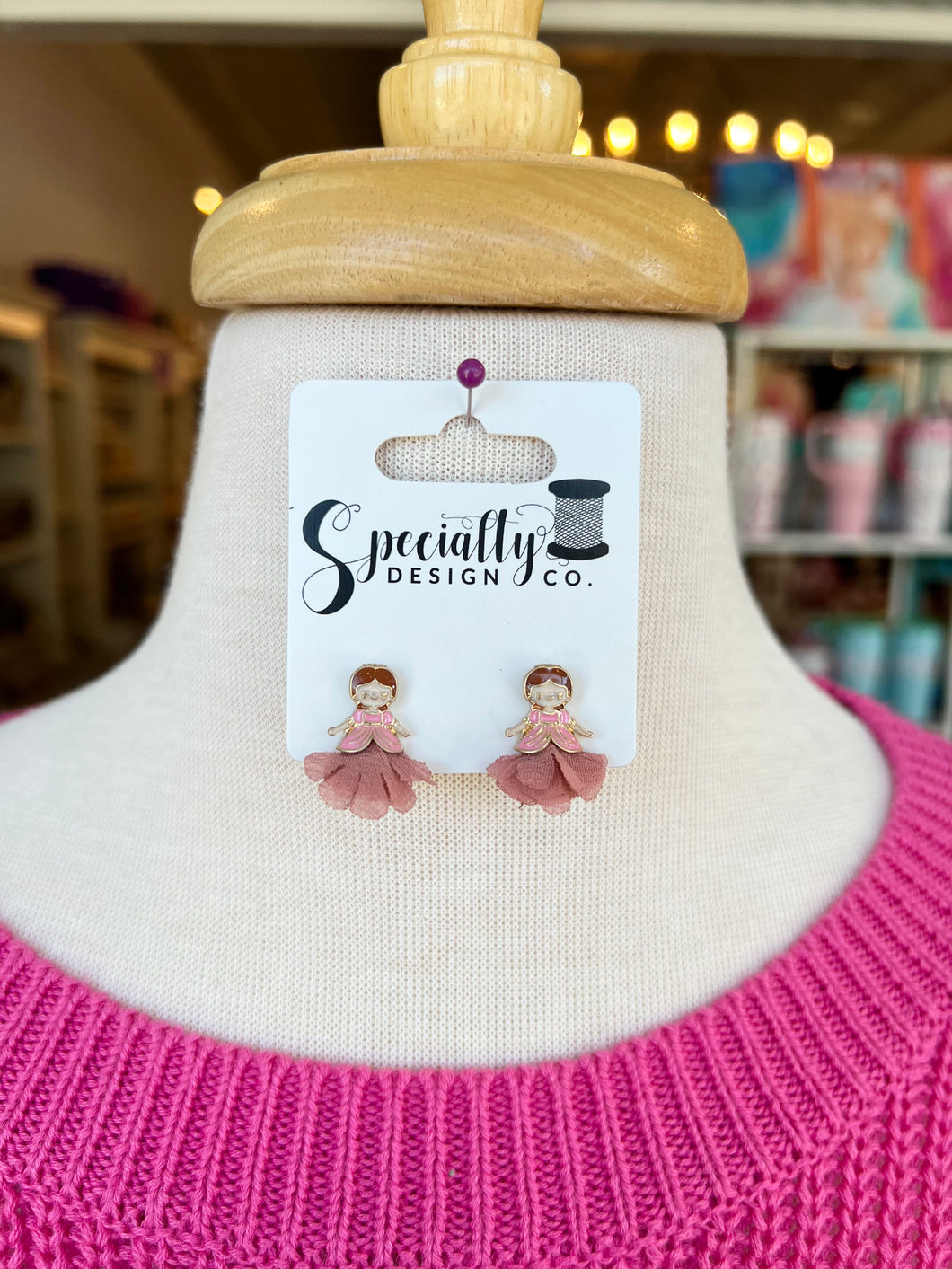 Fairy Princess Stud Earrings