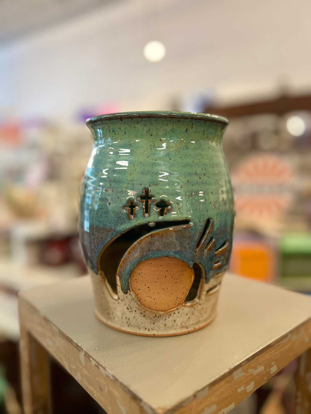 Missions Pottery Resurrection Pot - Beach