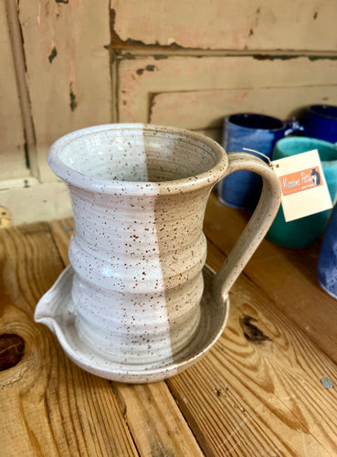 Missions Pottery Bacon Cooker - Natural