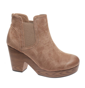 Pierre Dumas Pamela Booties - Taupe