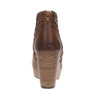 Pierre Dumas Pam Booties - Whiskey