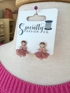 Fairy Princess Stud Earrings