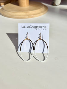 Meghan Browne Sloan Earring - White