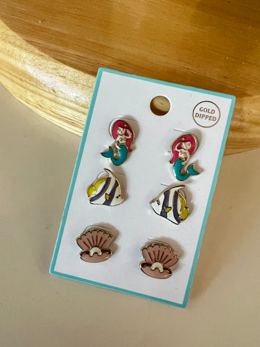 Under The Sea Earring Set