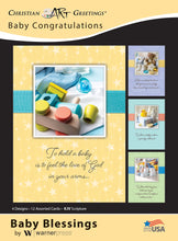 Load image into Gallery viewer, Christian Greetings Boxed Cards - Baby Blessings