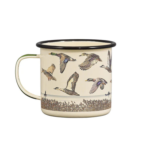 Gentlemen's Hardware Enamel Mug - Lake & Ducks
