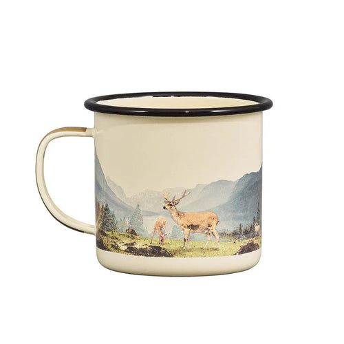 Gentlemen's Hardware Enamel Mug - Great Outdoors Deer