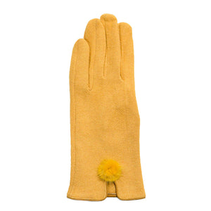 Jennifer Glove - Mustard Yellow