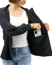 Load image into Gallery viewer, Grace &amp; Lace Active Track Jacket - Black