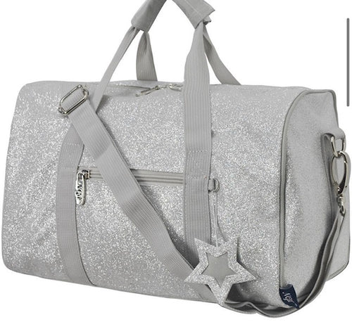 Mini Glitter Dance Bag - Silver