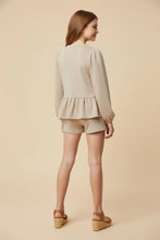 Load image into Gallery viewer, Take a Bow Girl's Peplum Top