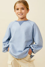 Load image into Gallery viewer, Minnie Striped Girl&#39;s Tee - Blue