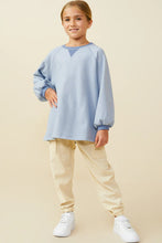 Load image into Gallery viewer, Minnie Striped Girl&#39;s Tee - Blue