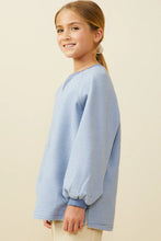 Load image into Gallery viewer, Minnie Striped Girl&#39;s Tee - Blue