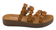 Corky's Garden Party Sandals - Cognac