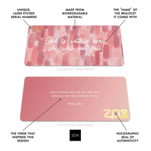 Load image into Gallery viewer, Interactive Bible Verse Bracelets - God is Within Her