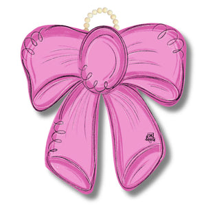 DK Designs Door Hanger - Pink Bow