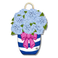 DK Designs Door Hanger - Hydrangea Jar Door Hanger