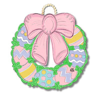 DK Designs Door Hanger - Easter Egg Wreath
