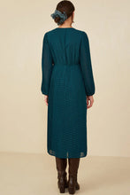Load image into Gallery viewer, Naomi Pleated Midi Dress - Teal