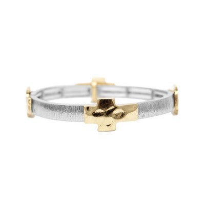 Meghan Browne Hope Bracelet - Gold Silver
