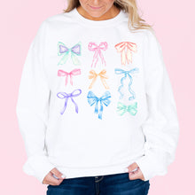 Load image into Gallery viewer, Viv &amp; Lou Darling Bow Sweatshirt - White