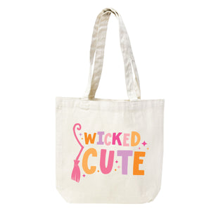 Viv & Lou Wicked Cute Small Canvas Tote