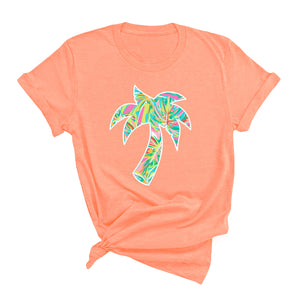 Viv & Lou Palm Tree Sunset T-Shirt
