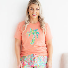 Load image into Gallery viewer, Viv &amp; Lou Palm Tree Sunset T-Shirt