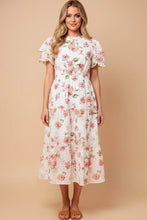 Load image into Gallery viewer, Alice Floral Lace Dress - Off White