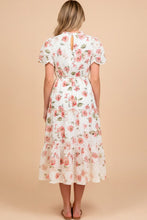 Load image into Gallery viewer, Alice Floral Lace Dress - Off White