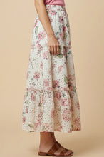 Load image into Gallery viewer, Spring Fling Eyelit Skirt - Off White