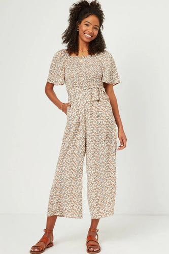 The Victoria Floral Jumpsuit