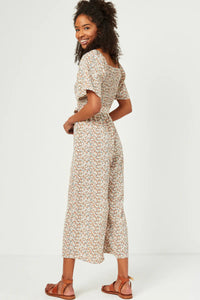 The Victoria Floral Jumpsuit
