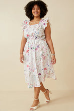 Load image into Gallery viewer, The Leah Floral Ruffle Dress