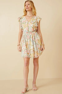 Khloe Floral Ruffle Dress