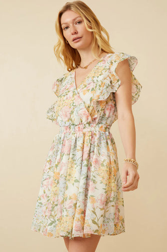 Khloe Floral Ruffle Dress