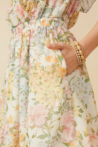 Khloe Floral Ruffle Dress