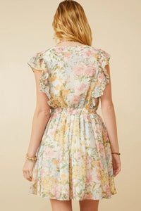 Khloe Floral Ruffle Dress
