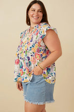 Load image into Gallery viewer, The Peony Smocked Floral Top