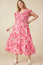 Load image into Gallery viewer, Tropical Charm Floral Dress *Regular &amp; Curvy*