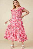 Tropical Charm Floral Dress *Regular & Curvy*