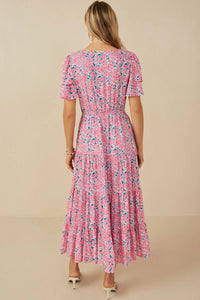 Janie Floral Midi Dress