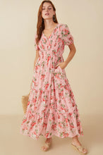 Load image into Gallery viewer, Cherry Blossom Floral Maxi Dress